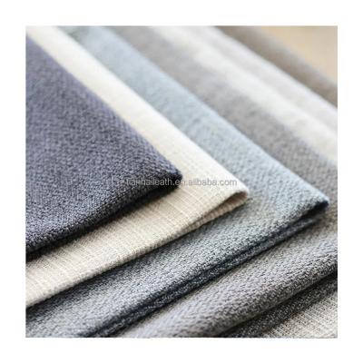 China Breathable Polyester Woven Linen Curtain Sofa Upholstery Fabric In Furniture Textile100% for sale