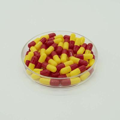 China Sprinkle Empty Capsule Shell Manufacturer Enteric Coated Empty Packing Gelatin Capsule for sale