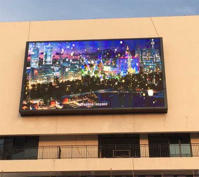 China Light Weight Commercial Led Display Wall P31 1R1G1B Large Video Screens for sale