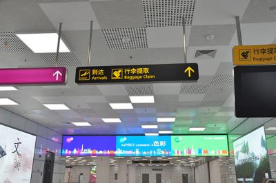 Chine IP65 imperméabilisent l'écran visuel polychrome d'intérieur de mur d'affichage à LED de P6 HD à vendre