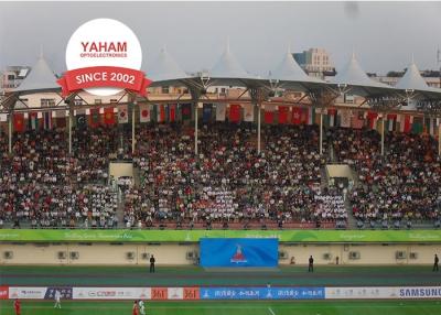 China sichere Stadion 60HZ LED-Anzeige, Bildschirme 1R1G1B im Freien 6500 Nissen zu verkaufen