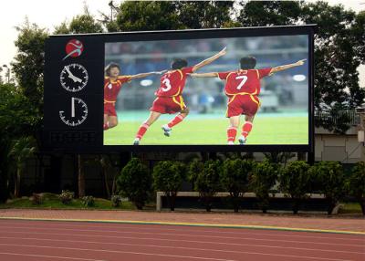 China IP65  P10mm Outdoor Stadium LED Screens With H 140°/ V 140° Viewing Angle for sale