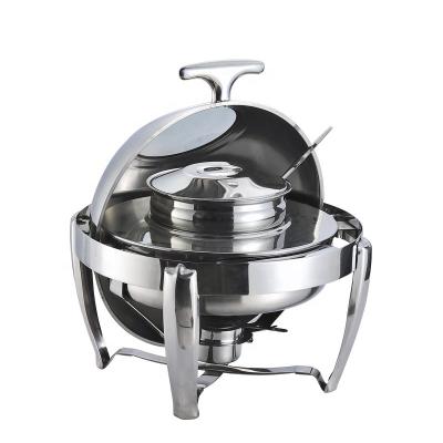 China Household Kaihui Visible Food Warmer For Hotel Stainless Steel Round Stove For Restaurant With Various Styles for sale