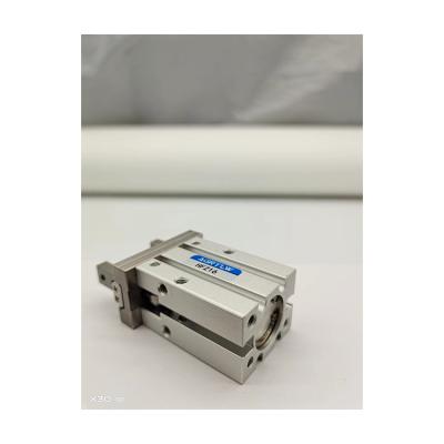 China Factory Made In China Pneumatic Parallel Style With Guide Track SMC Double Cylinder Air Acting Pneumatic Cylinder for sale