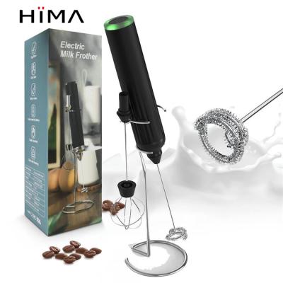 China Both Viable Kinds Of Beater Usb Rechargeable Milk Frother Drink Mixer Matcha Beater Egg Beater Milk Frother With Stand for sale