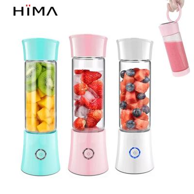 China High Efficiency Protable Small Blender Mini Vegetable Fruit Rechargeable Juicer Blender Electric Portable Juicer Cup Portable Smoothie Blender for sale