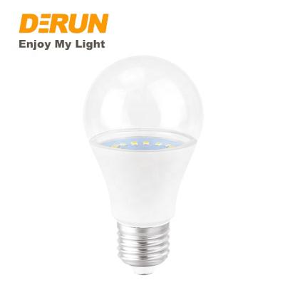 China Residential CE ROHS A60 DC AC 4000K NEUTRAL WHITE E27 LED LIGHT BULB 5W 7W 9W 12W 12V 24V 200 DEGREE WITH CLEAR GLASS SHELL, LED-VDC for sale