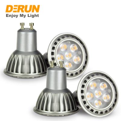 China Modern CE ROHS Certified Die Cast Aluminum Body 220v 4w 6w Anti-glare GU/10 Led Light Bulbs , Lamp LED-GU10 for sale