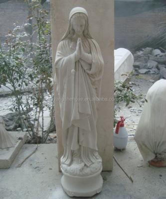 China Western Item And Large Outdoor Stone Virgin Mary Saint Statue for sale