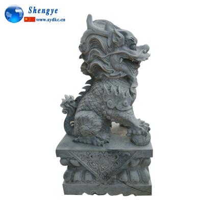 China China Vivid Chinese Dragon Hand-Carving Marble Sculpture for sale