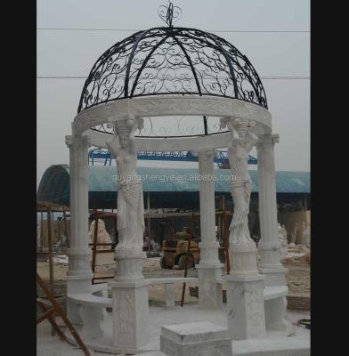 China Gazabo white mable white exterior marble for sale for sale