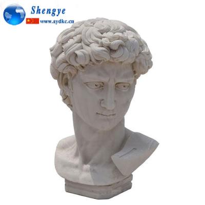 China European David Bust Art Sculpture for sale