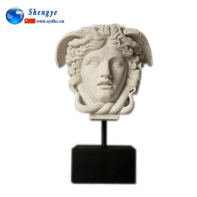 China Exquisite Details Factory Outlet Celebrity Medusa Marble Bust for sale