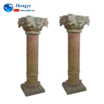 China Europe Ancient Greek Ionic Column Marble Statue for sale