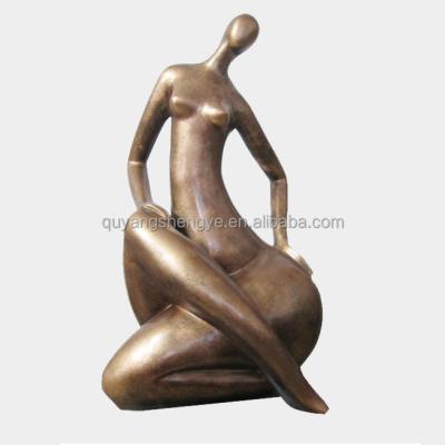 China Natural Indoor Abstract Nude Women Sculpture for sale