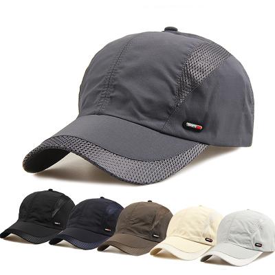 China JOINT Wholesale Quick Dry Lightweight Mesh Unstructured Baseball Hat Breathable Sports Hat for sale