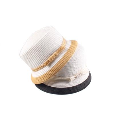 China 2021 Good Quality Modern Character New Arrival Factory OEM Straw Dome Church Hats For Low MOQ Women Wide Brim Bucket Tosser Hats for sale