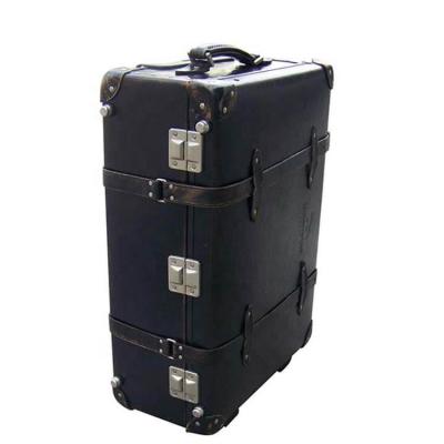 China Hibo Vintage Spinner PU Traveling Carry-On Luggage for sale