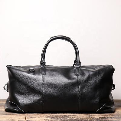 China Tourbon Full Handbag Gym Bag Duffel Bag High End Leather Hand Sport Bag For Men And Women for sale