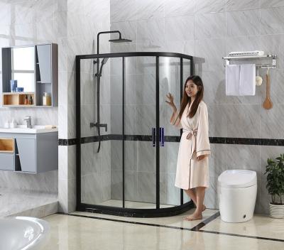 China Modern Quadrant Sliding Framed Shower Enclosure And Smart Shower Door Handle for sale