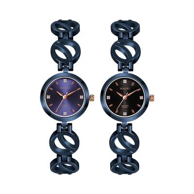 China Waterproof HALEI newest model to watch fashion chic luxury alloy brand quartz waterproof watches for woman for sale