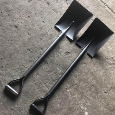 China Cultivating Shovel Carbon Steel 2kg India Types Cultivating Tools Heavy Digging Square All Steel Iron Metal Handle Shovel Shovel for sale