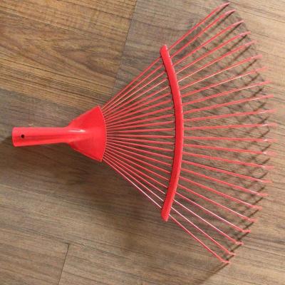 China 22tins Flat Garden Rake Garden Tools Leaf Rake for sale