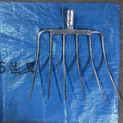 China 6tins Fork 6tins Head Agricultural Steel Fork for sale