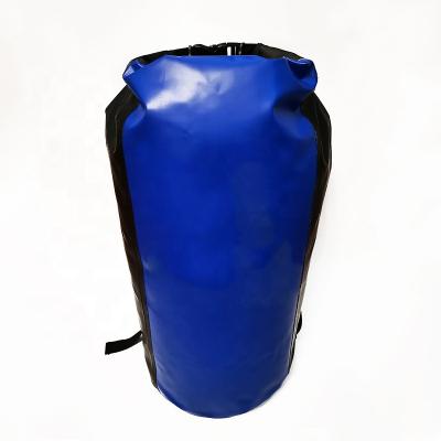 China 30L Waterproof Cylinder Desk Bag Kayaking Dry Backpack for Kayaking Boating Fishing Surfing River Rafting Camping for sale