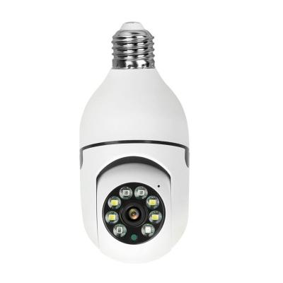 China NIGHT VISION home surveillance monitoring colorful E27 LED bulb CCTV IP camera night vision wifi camera for sale