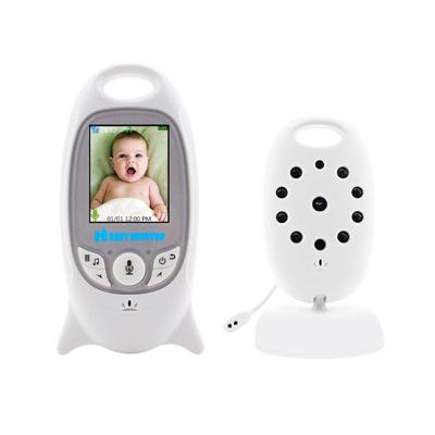 China Hot Sales 2.4g NIGHT VISION Wireless Baby Monitor 2 Inch LCD Screen Night Vision 360 Audio Angle Temperature CCTV Video Camera for sale