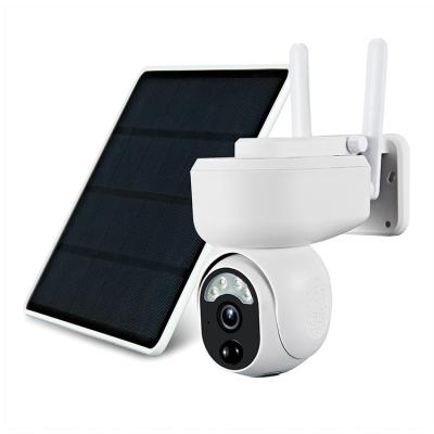 China Human Motion Tracking IP Security Camera 1080p Wifi Camera Outdoor Wireless Two Way Audio baterry ptz dome for sale