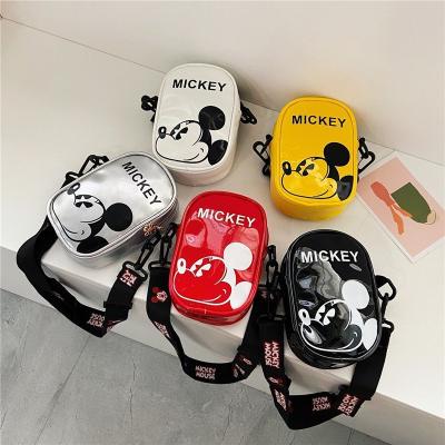 China Mickey Wallet Children Cartoon Backpack Coin Purse Fashion Bag Kid Children Square Messenger Bag New - Body Boy Girl Baby Bag for sale