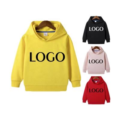 China 2021 New Design Cotton Hoodies Logo Kids Warm Top Wholesale Anti-pilling Custom 100% Coverage Clothes Sweatshirt for sale