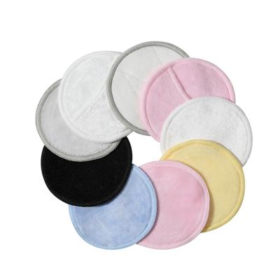 China Best Selling Swan Velvet Cotton Makeup Cleansing High Quality Washable Cotton Pad 8cm/customizable for sale