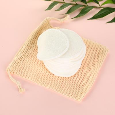 China Cotton Soft Round Facial Massager Remover Makeup Face Cleansing Pads 8cm for sale