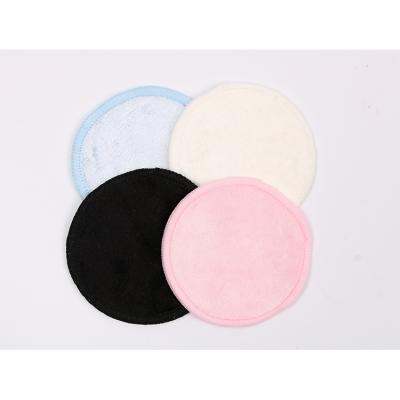 China Hot Style Reusable Bamboo Make Up Remover Pads Cleaning Face Bamboo Make Up Remover Reusable Cotton Pads 8cm for sale