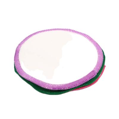 China Reusable Organic Cotton Pads Cosmetic Facial, Reusable Bamboo Cotton Pads Round 8cm/customizable for sale