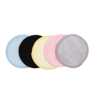 China New Reusable Fiber Eco-Friendly Cleansing Organic Cotton Makeup Custom Facial Pads Washable Facial Remover Pads 8cm / Customizable for sale