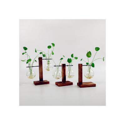 China Cheap and high quality set contemporary hydroponic glass vase for sale