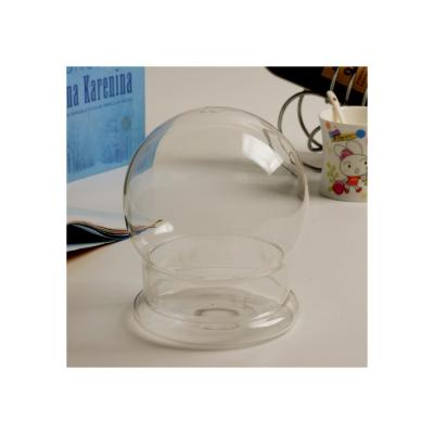 China Eternal China OEM Manufacture Supplier In Preserved Tulips Flower Glass Cover With Rose for sale