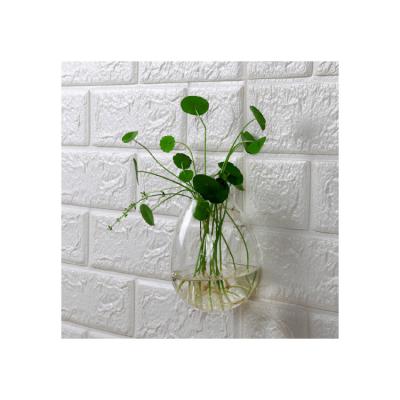 China China Manufacture Quality Contemporary Glass Vase Designer Clear Mini Greenhouse for sale