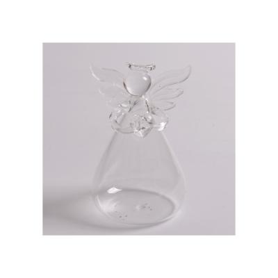 China Contemporary hot sale high quality clear glass vase for sale