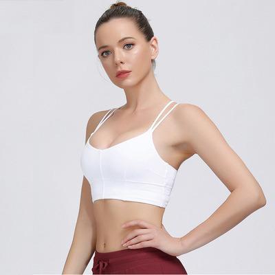 China Breathable Wholesale High Impact Crop Workout Activewear Gym Sports Top Bra For Women Fitness for sale