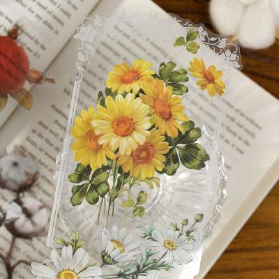 China Decorative Sticker YUXIAN 11 Pieces 6 Styles Pet Sticker Package Factory Hand Book Diy Material Decorative Stickers for sale