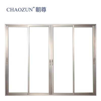 China Professional Sound Insulation Custom Insulated Aluminum Alloy Sliding Insulated Security Door for sale