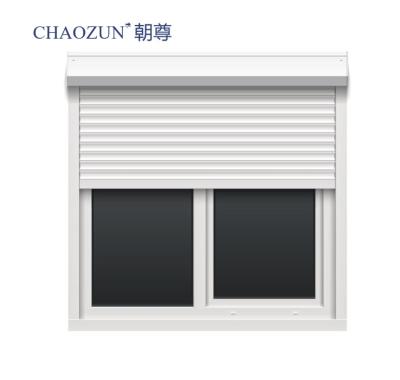 China Modern Automatic Aluminum Shutter Security Aluminum Roll Up Window Shutters for sale