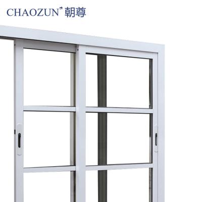 China Modern Commercial Apartment Aluminum Sliding Window Soundproof Anti-theft Design for sale