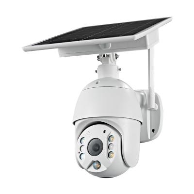 China PAN-TILT APP Control Outdoor Solar Powered CCTV Camera 4G Wifi Wireless IP Camera for sale