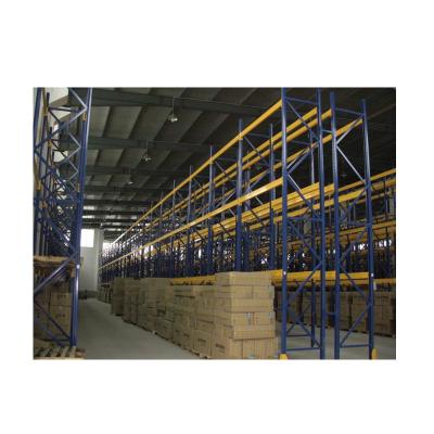 China Suitable for outdoor factory warehouse metal pallet racking system for sale logistics storage racking for sale